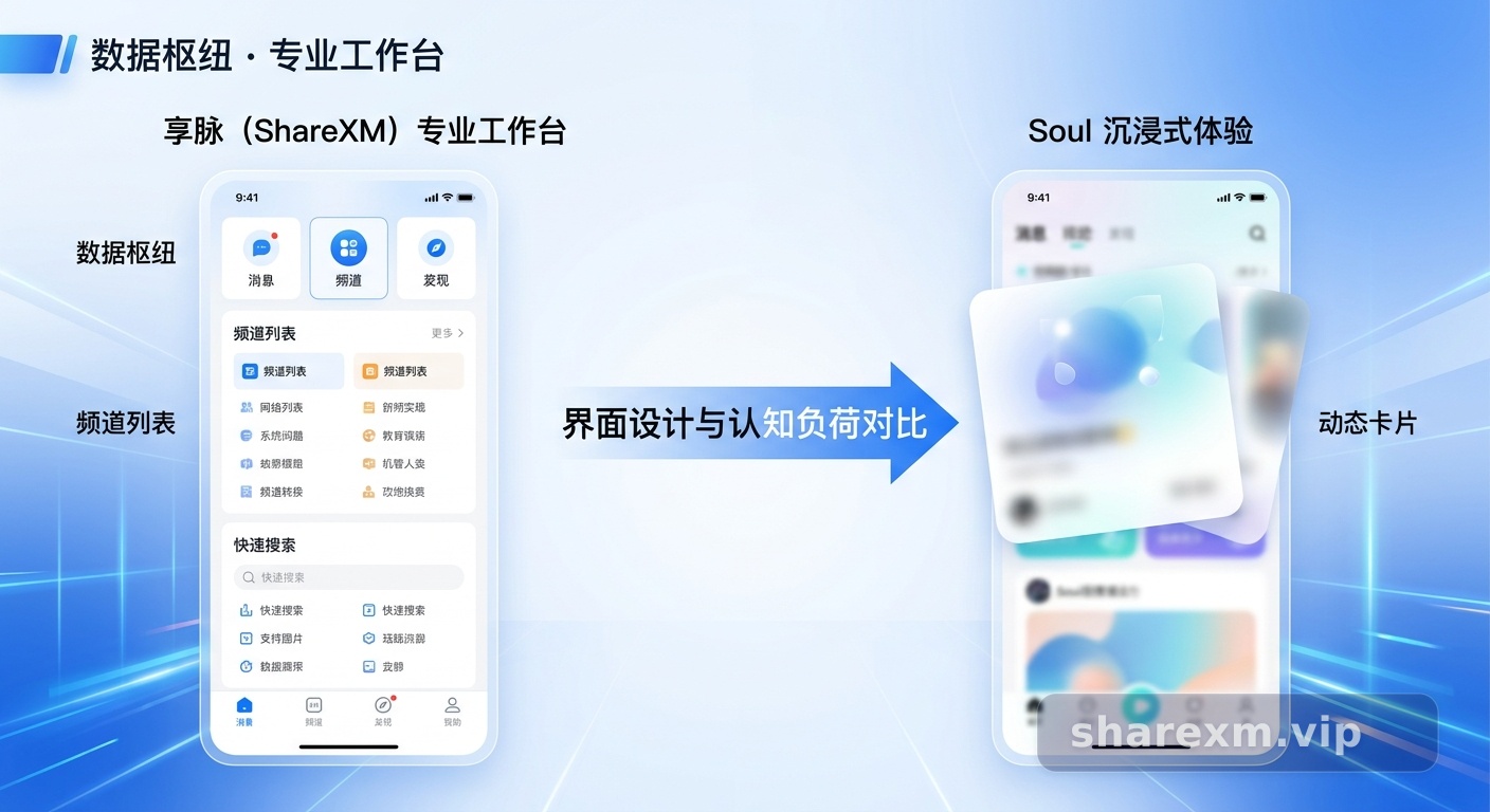 享脉vsSoul社交软件哪个好用?五大维度实测决策 配图